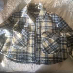 Zara brand new flannel jacket BRAND NEW CONDITION
